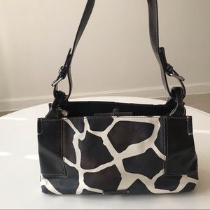 Nice & Co. animal print leather handbag, like new
